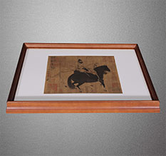 鹤壁市书画装裱配框服务案例